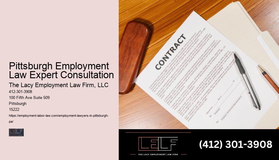 Trusted Employment Law Firm Pittsburgh PA