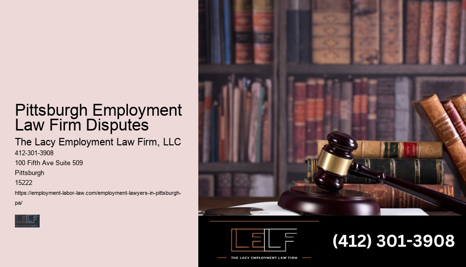 Pittsburgh Employment Lawyer Fee Assessment