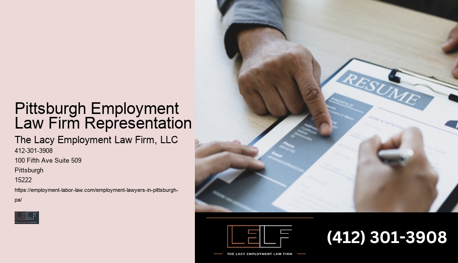 Pittsburgh Employment Lawyer Free Consultation