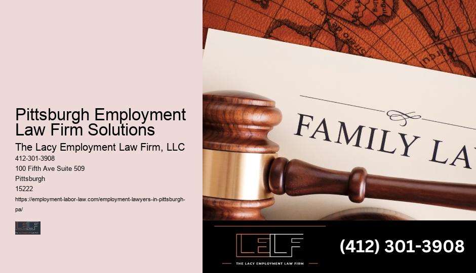 Pittsburgh Employment Law Firm Rights Legal Aid