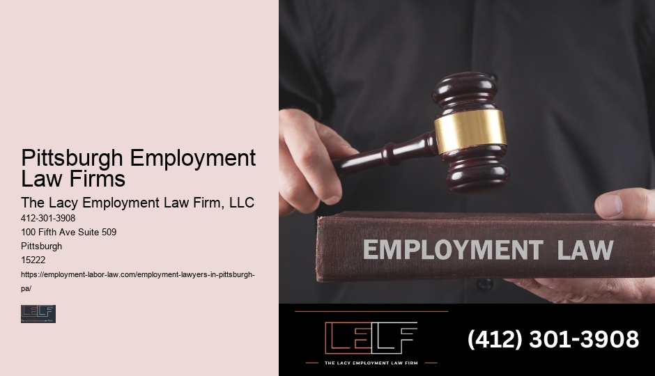 Best-Rated Employment Lawyer Payment Plans Pittsburgh