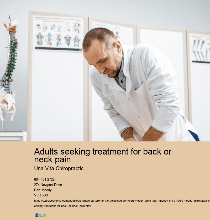 Adults seeking treatment for back or neck pain.