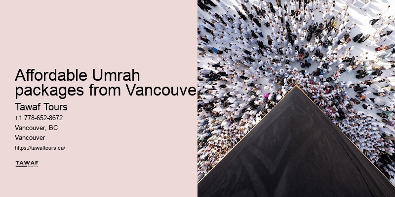 Vancouver Umrah pilgrimage travel organizer