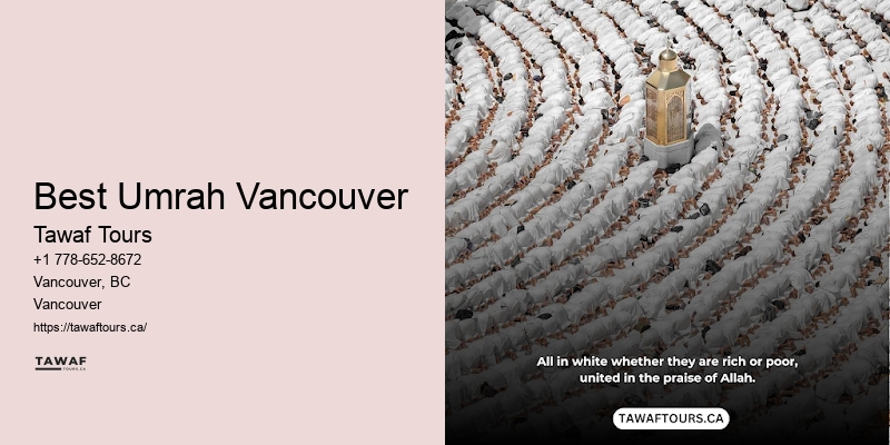 Tawaf Tours Vancouver Umrah accommodation deals