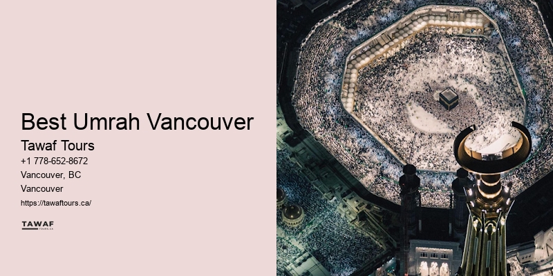 Tawaf Tours Vancouver Umrah package customization options