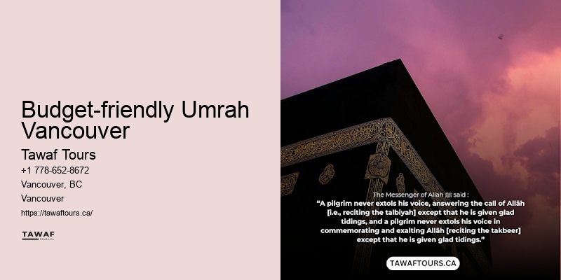 Vancouver Umrah pilgrimage consultation