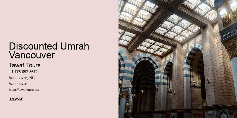 Vancouver Umrah package pricing comparison