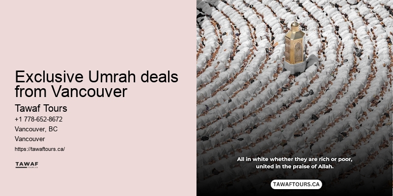Tawaf Tours Vancouver Umrah package selection tips