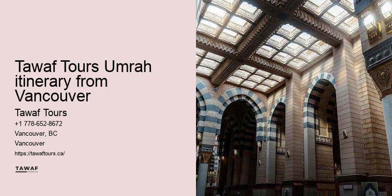 Vancouver Umrah pilgrimage planner
