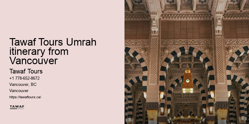 Vancouver Umrah pilgrimage booking assurance