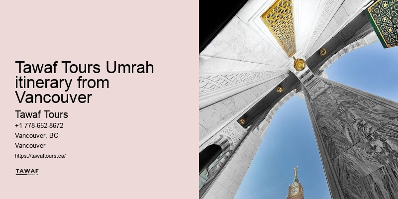 Umrah trip organizer Vancouver
