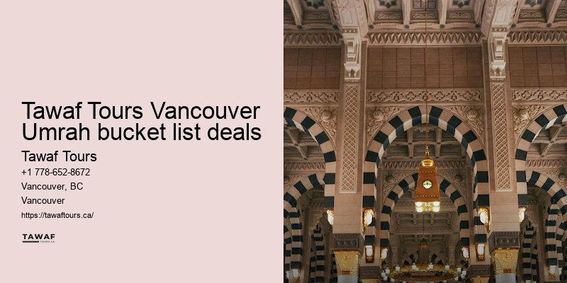 Vancouver Umrah pilgrimage tour operators