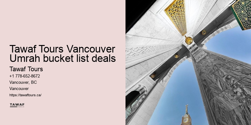 Vancouver Umrah package extras