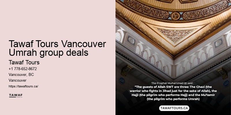 Vancouver Umrah package pricing analysis