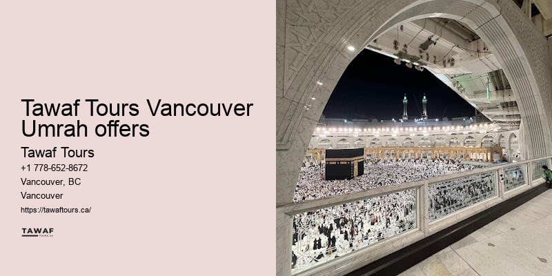Vancouver Umrah travel deals booking assistance
