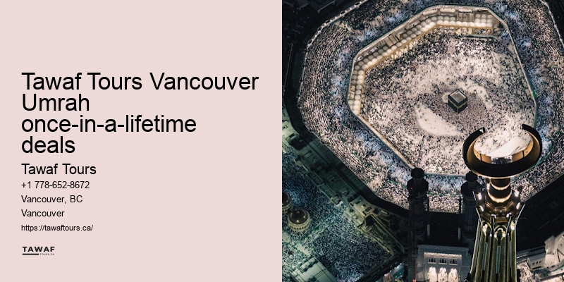 Vancouver Umrah travel discounts