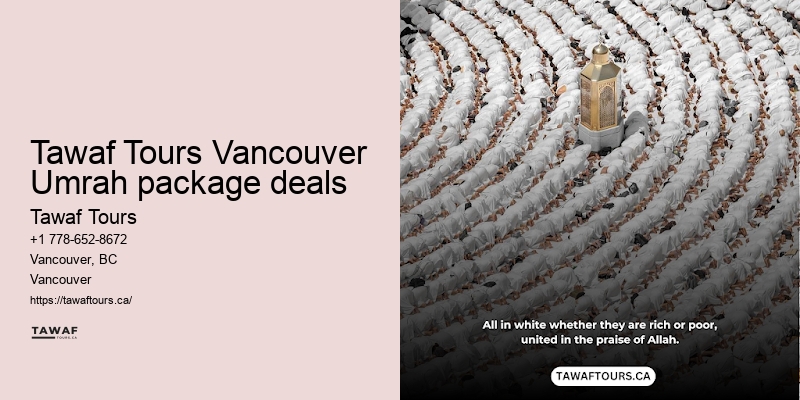 Vancouver Umrah travel costs