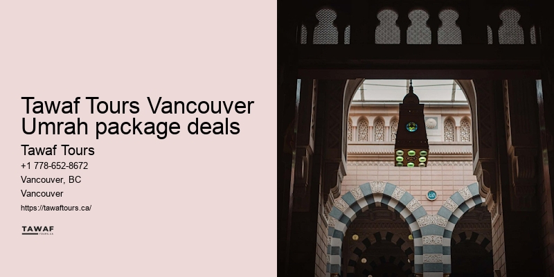 Vancouver Umrah package upgrades benefits