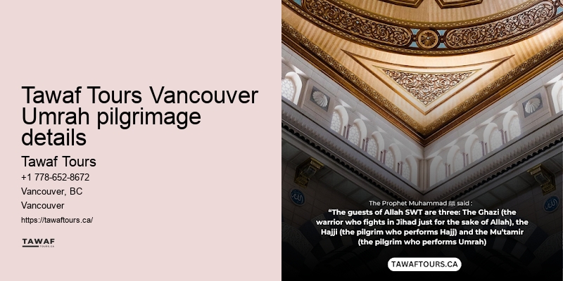 Vancouver Umrah pilgrimage offers