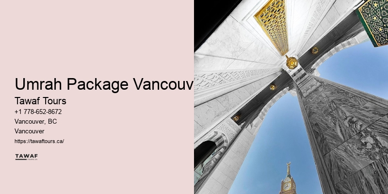 Vancouver Umrah travel schedule