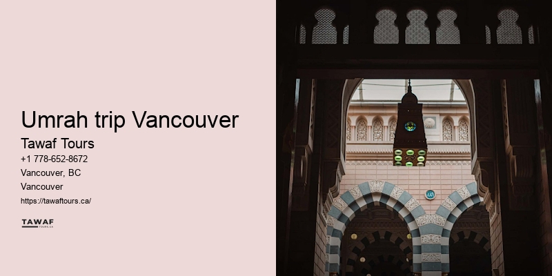 Tawaf Tours Vancouver Umrah package exclusions