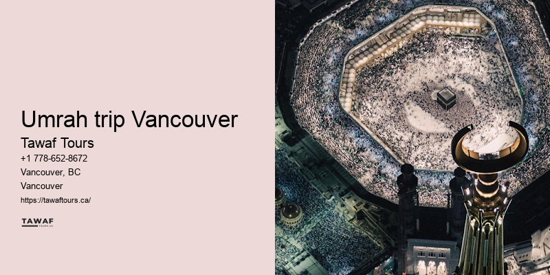 Tawaf Tours Vancouver Umrah package details