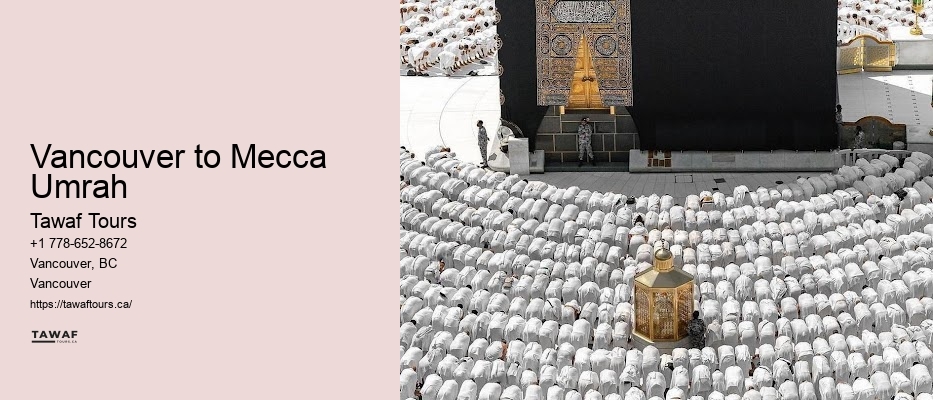 Tawaf Tours Vancouver Umrah travel booking security