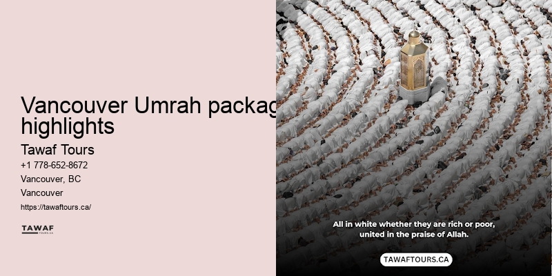 Vancouver Umrah package cost-saving strategies