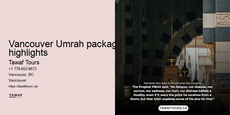Best Umrah travel deals Vancouver