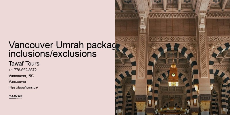 Tawaf Tours Vancouver Umrah group rates