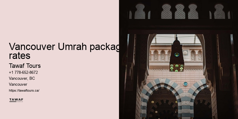 Vancouver Umrah pilgrimage vacation planner