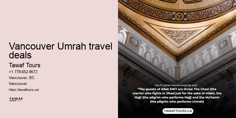 Vancouver Umrah travel destination highlights and attractions