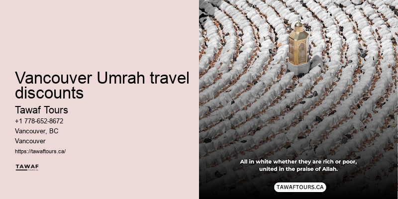 Best Umrah travel agency in Vancouver
