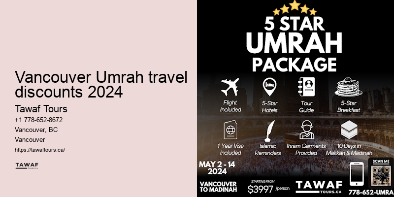 Tawaf Tours Umrah pilgrimage travel expert Vancouver