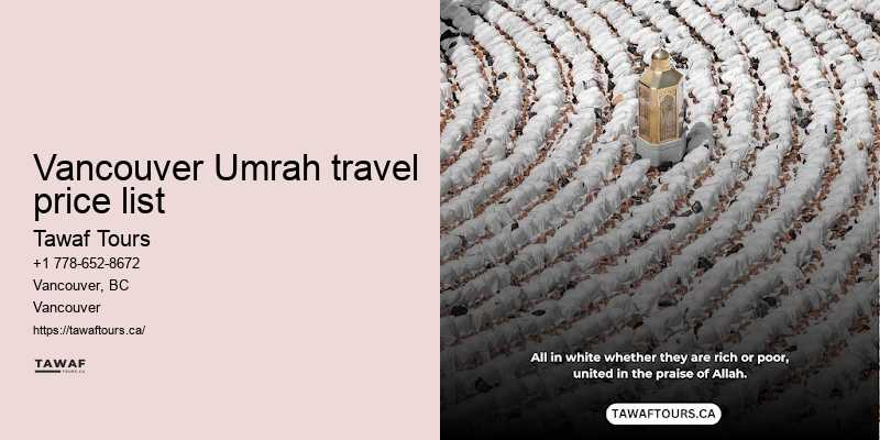 Vancouver Umrah travel package satisfaction