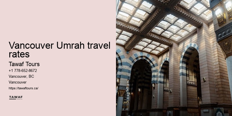 Vancouver Umrah pilgrimage booking efficiency