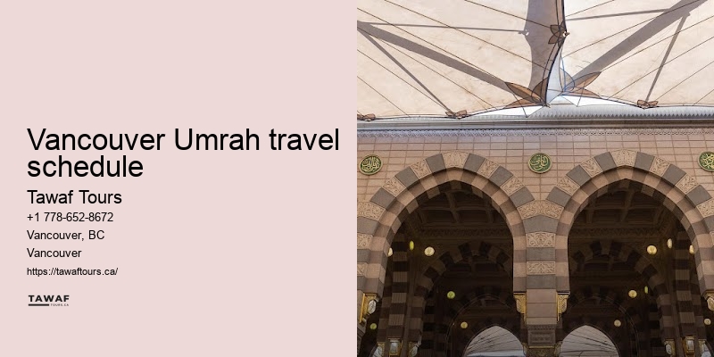 Vancouver Umrah travel package value