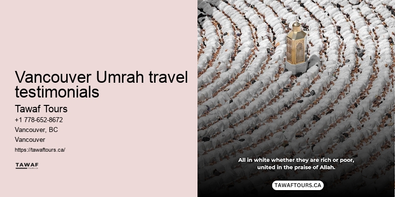 Vancouver Umrah travel tips
